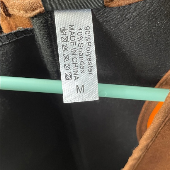 Cosplay/ Ren Faire medium corset faux suede - Picture 6 of 6